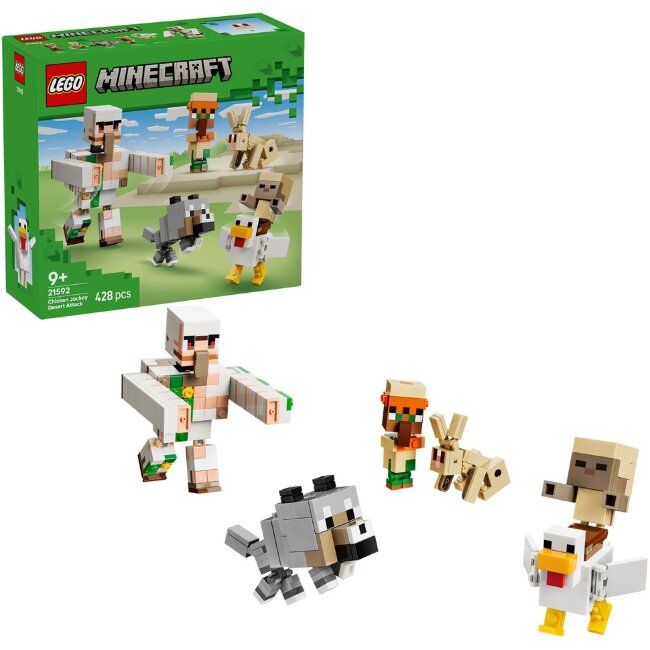 Конструктор LEGO® Minecraft 21592 Канадский наездник и атака в пустыне