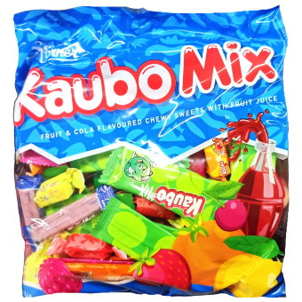 Жевательные конфеты ассорти Kaubo MIX Sweet Corner 400 гр