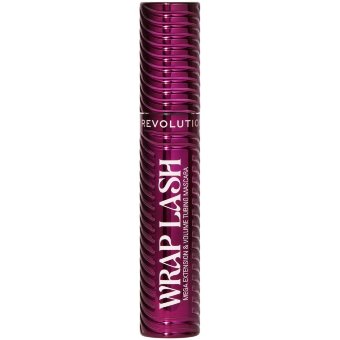 Тушь для ресниц Makeup Revolution wrap lash 8,5 мл mega extension & volume tubing бордовый