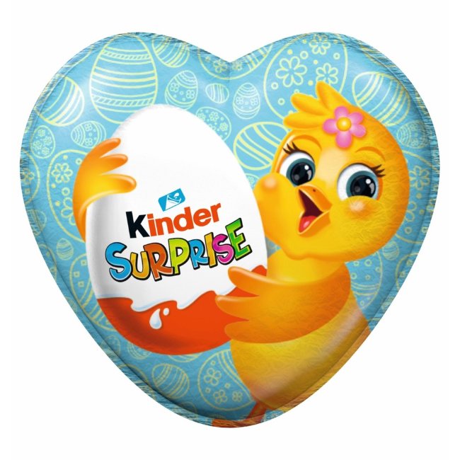 Шоколадное сердечко с цыплёнком Kinder 53 гр Шоколадное сердечко с цыплёнком Kinder 53 гр
