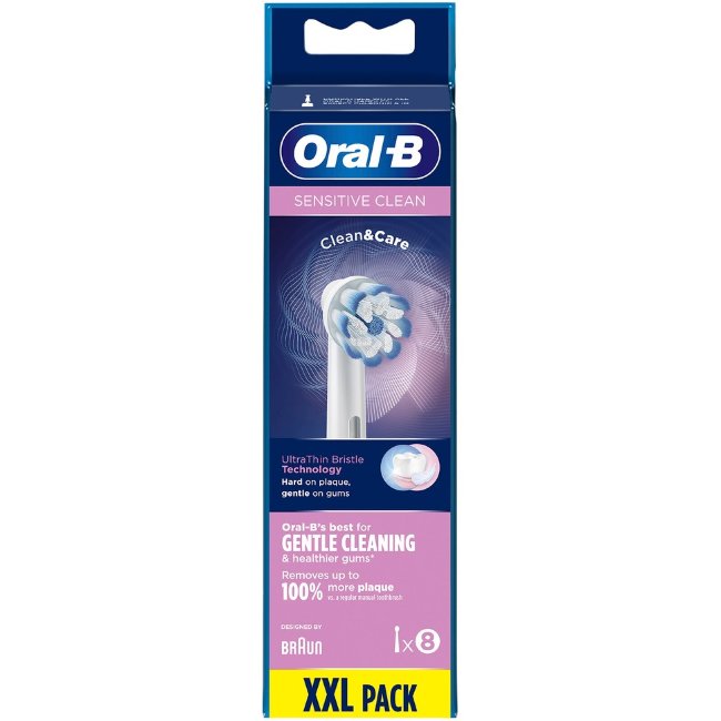 Сменная насадка для зубной щетки Oral-B Sensitive Clean 8 шт Сменная насадка для зубной щетки Oral-B Sensitive Clean 8 шт