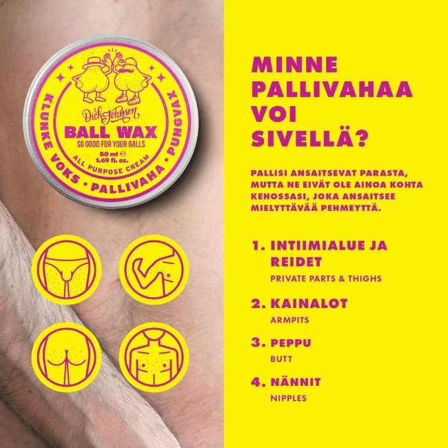 Воск для мошонки Dick Johnson Uncle's 50 мл