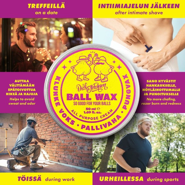 Воск для мошонки Dick Johnson Uncle's 50 мл