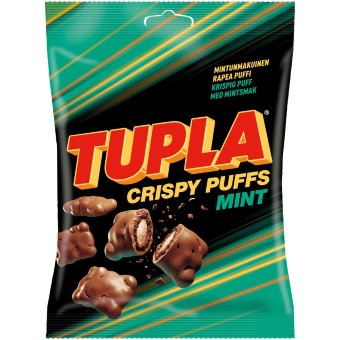 Сладость Tupla Crispy Puffs Mint 140 гр