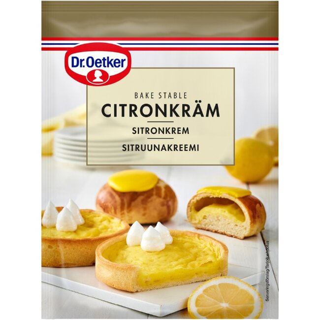 Крем с лимоном Dr. Oetker 100 гр Крем с лимоном Dr. Oetker 100 гр