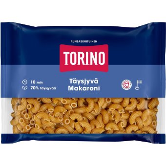 Цельнозерновые макароны Torino Makaroni 400 гр