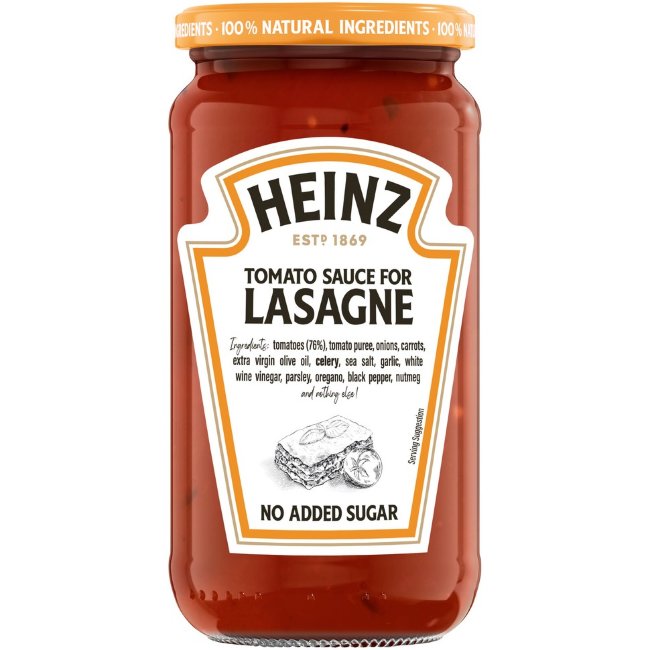 Томатный соус Heinz для лазаньи 490 гр Томатный соус Heinz для лазаньи 490 гр