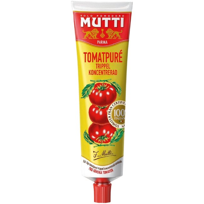 Томатная паста Mutti тройной концентрации 185 гр