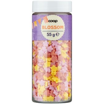 Декоративная посыпка в виде цветков Coop 55 гр Декоративная посыпка в виде цветков Coop 55 гр
