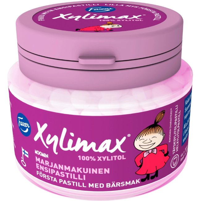 Ксилитовые пастилки Xylimax Moomin (лесные ягоды) 90 гр