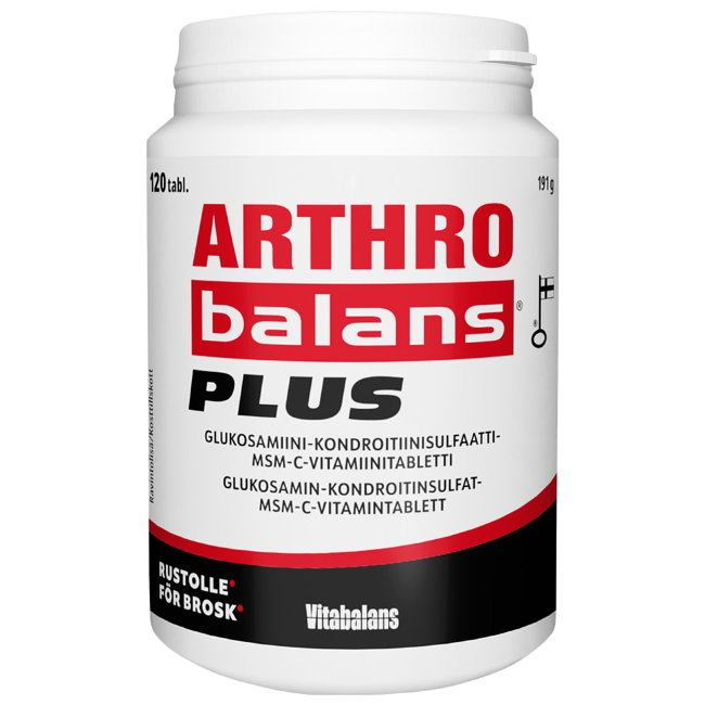 Витамины для суставов артро баланс плюс Arthro Balans Plus 120 таблеток, Vitabalans