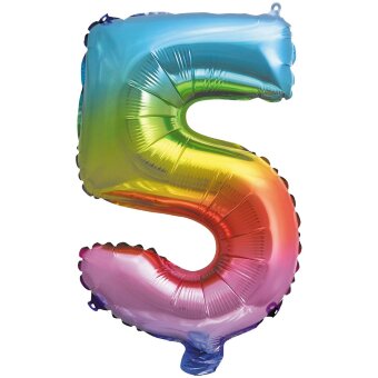 Фольгированный шар Decorata Party радуга 35 см № 5