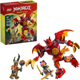 Конструктор LEGO® Ninjago 71851 набор для боя Кай с драконоподобным змеем