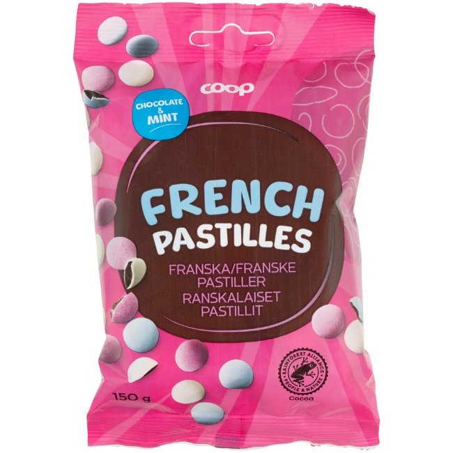 Французское драже Coop French pastilles 150 гр