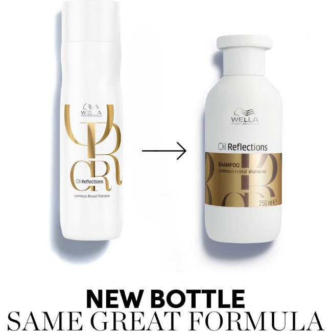 Шампунь глубокое очищение и увлажнение Wella Professionals Oil Reflections 250 мл