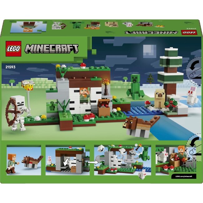 Конструктор LEGO® Minecraft 21593 приключение первой ночи