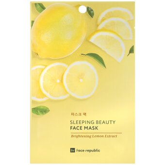 Тканевая маска для лица Face Republic Brightening Lemon 23 мл