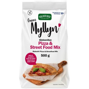 Безглютеновая смесь для пиццы и уличной еды Virtasalmen Viljatuote 500 гр