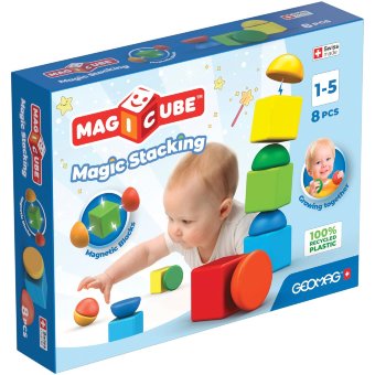 Магнитные строительные кубики Geomag Magicube Magic 8 шт