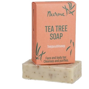 Мыло чайного дерева Nurme Tea Tree 100 гр Мыло чайного дерева Nurme Tea Tree 100 гр