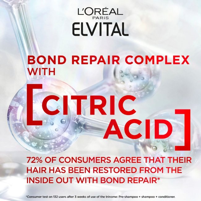 Шампунь L'Oréal Paris Elvital Bond Repair 200 мл для поврежденных волос