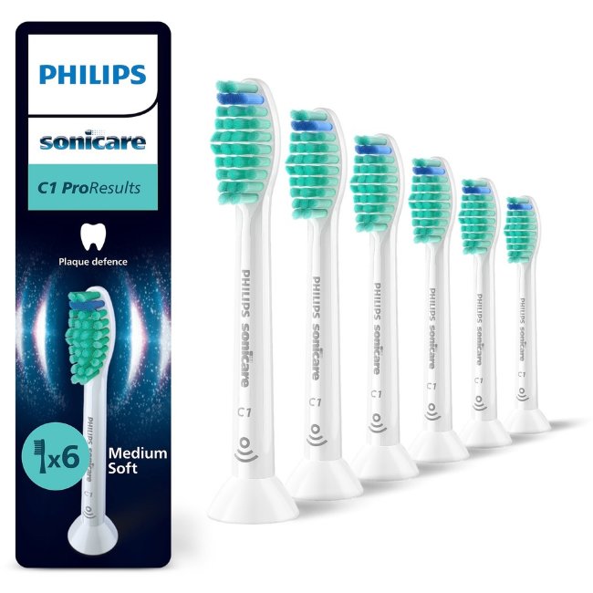 Сменные насадки Philips Sonicare C1 ProResults (уп 6 шт)