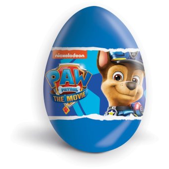 Шоколадное яйцо с сюрпризом Zaini Paw Patrol 20 гр Шоколадное яйцо с сюрпризом Zaini Paw Patrol 20 гр