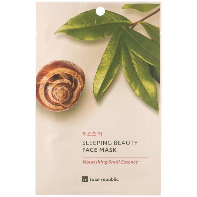Тканевая маска для лица Face Republic Nourishing Snail Essence 23 мл