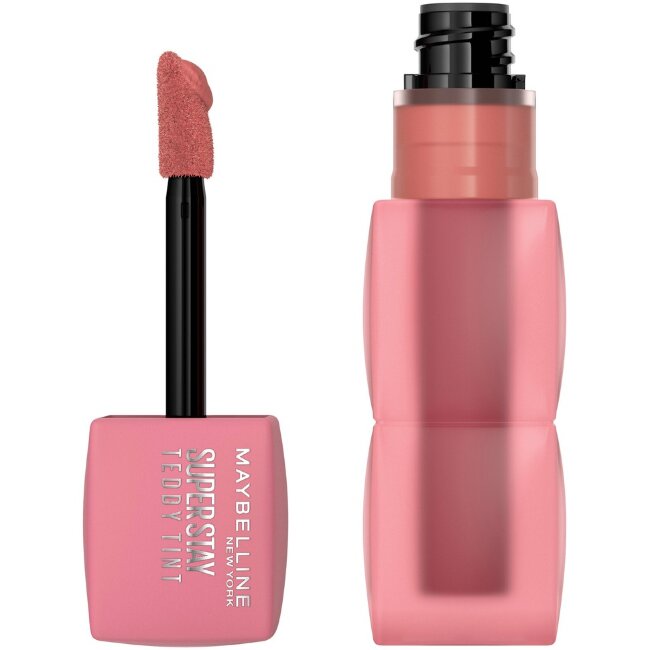 Жидкая губная помада Maybelline New York Super Stay Teddy Tint 5 мл 90 Ribbon Tied