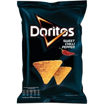 Начос из кукурузных чипсов Doritos со сладким чили и перцем 170 гр Начос из кукурузных чипсов Doritos со сладким чили и перцем 170 гр