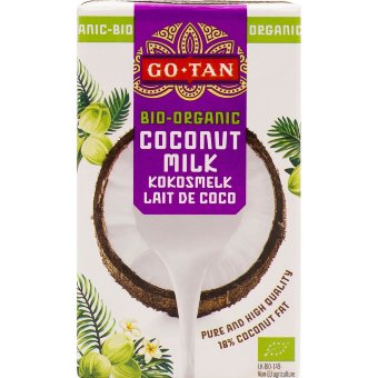 Кокосовое молоко Go-Tan органическое 250 мл Кокосовое молоко Go-Tan органическое 250 мл