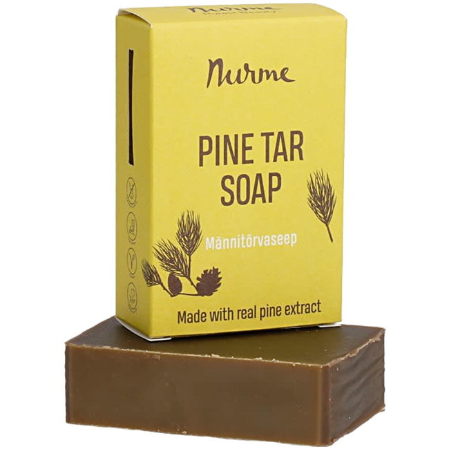 Кедровое антибактериальное мыло Nurme Pine Tar 100 гр