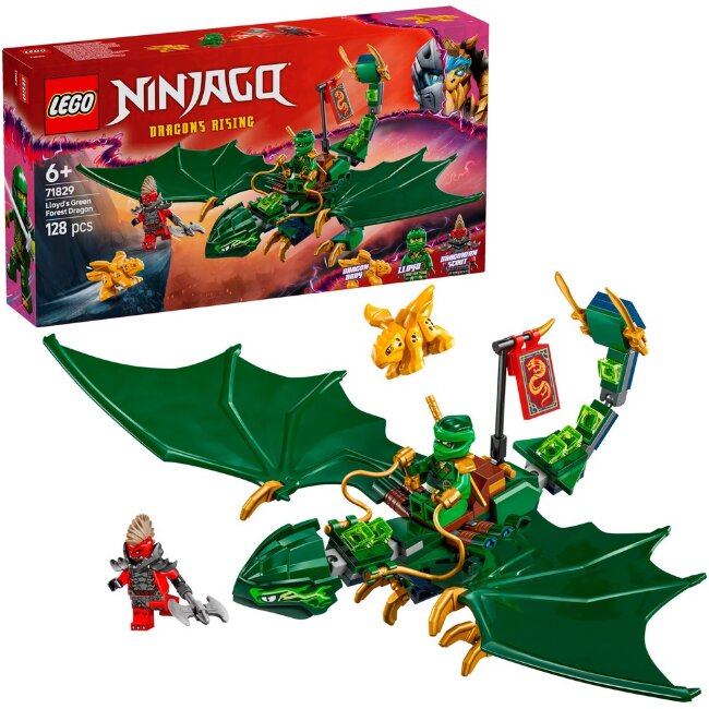Конструктор LEGO® Ninjago 71829 зеленый лесной дракон Ллойда