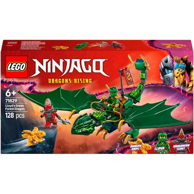 Конструктор LEGO® Ninjago 71829 зеленый лесной дракон Ллойда