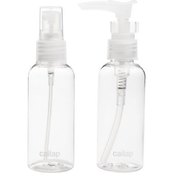Флаконы дорожные косметические (спрей) Cailap 75 мл 2 шт Флаконы дорожные косметические (спрей) Cailap 75 мл 2 шт