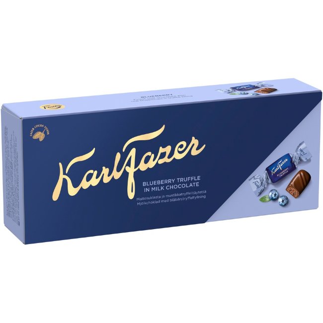 Шоколадные конфеты Черничный трюфель Fazer Blueberry Truffle 250 гр