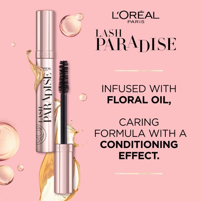 Тушь для ресниц L'Oréal Paris Lash Paradise Extra Black 6 мл Тушь для ресниц L'Oréal Paris Lash Paradise Extra Black 6 мл