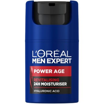 Увлажняющий крем для лица L'Oréal Paris Men Expert Power Age Revitalising 50 мл для нормальной кожи Увлажняющий крем для лица L'Oréal Paris Men Expert Power Age Revitalising 50 мл для нормальной кожи