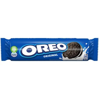 Шоколадное печенье Oreo с ванилью 154 гр Шоколадное печенье Oreo с ванилью 154 гр