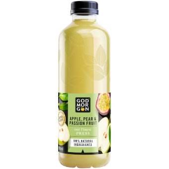 Фруктовый сок Our Finest Press из яблока, груши и маракуйи 850 мл Фруктовый сок Our Finest Press из яблока, груши и маракуйи 850 мл