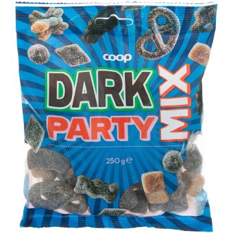 Мармеладные конфеты с солёной лакрицей Coop Dark Party Mix 250 гр Мармеладные конфеты с солёной лакрицей Coop Dark Party Mix 250 гр