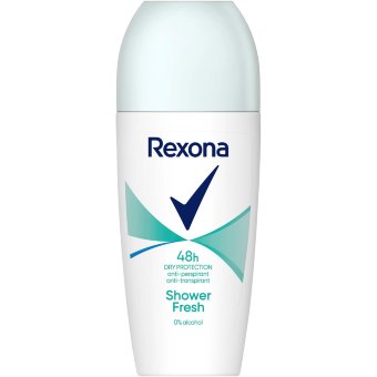 Антиперспирант-дезодорант Rexona Shower Fresh роликовый 50 мл Антиперспирант-дезодорант Rexona Shower Fresh роликовый 50 мл