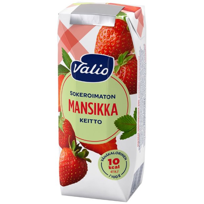 Кисель клубничный Valio Mansikkakeitto 250 гр