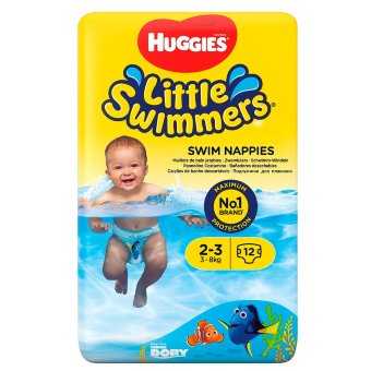 Подгузники-трусики для плавания Huggies Little Swimmer 2-3 (3-8 кг) 12 шт. Подгузники-трусики для плавания Huggies Little Swimmer 2-3 (3-8 кг) 12 шт.