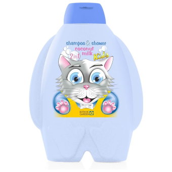 Детский шампунь и гель для душа OnLine Coconut Milk (Кокос) 300 мл Детский шампунь и гель для душа OnLine Coconut Milk (Кокос) 300 мл