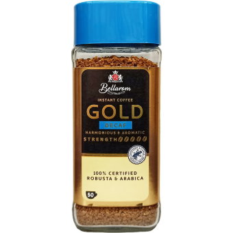 Кофе растворимый Bellarom Gold 100 гр (без кофеина) ст/банка