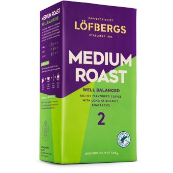 Кофе заварной Lofbergs Lila Medium Roast 500 гр Кофе заварной Lofbergs Lila Medium Roast 500 гр