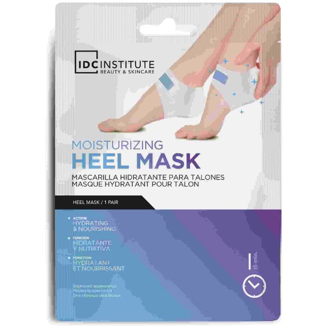 Отшелушивающая маска для пяток IDC интенсивный уход для сухих пяток