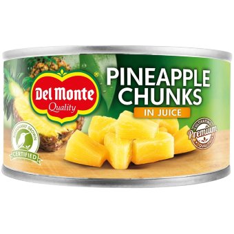 Ананас (кусочки) в собственном соку Del Monte, 230 гр Ананас (кусочки) в собственном соку Del Monte, 230 гр