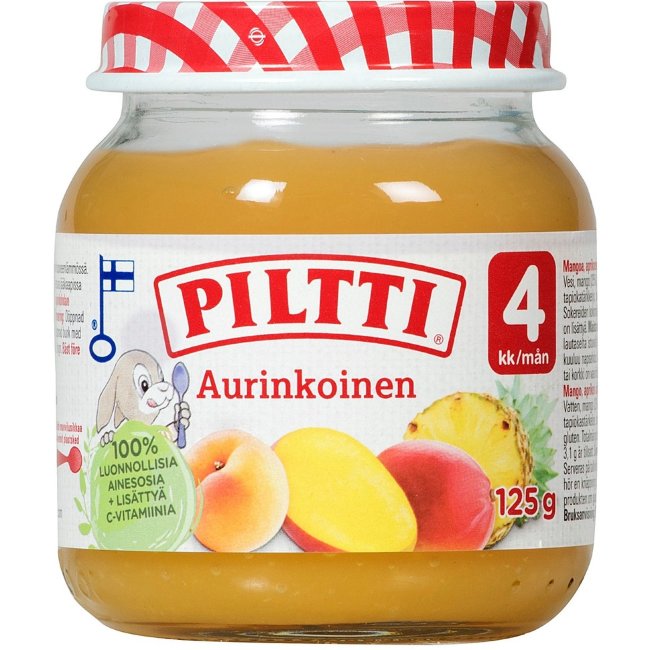 Piltti ( манго, абрикос, ананас ) 125 гр